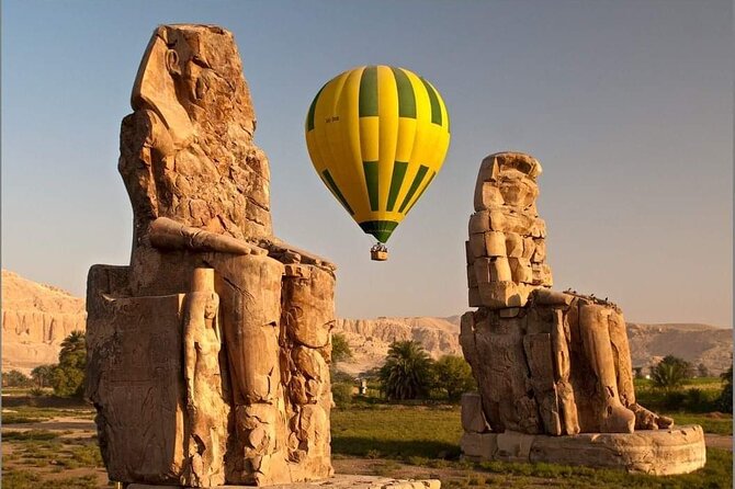 3 Days Private Tour to Abu Simble, Balloon Ride, Aswan and Luxor - Colossi of Memnon and the Valley of the Kings: where the day turns serious