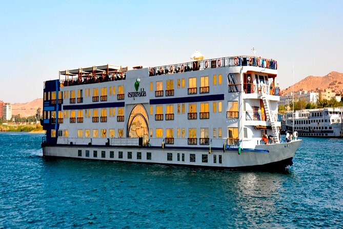 4-Day Nile Cruise sails Aswan to Luxor&Abu Simbel.Hot air Balloon - The ship experience: what “5-star” means here