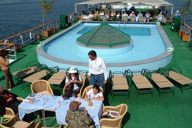 4-Days 3-Nights Cruise From Aswan To Luxor including Abu Simbel Hot Air Balloon - Day 1: Aswan High Dam, Philae Temple by Boat, and an Evening on the Nile