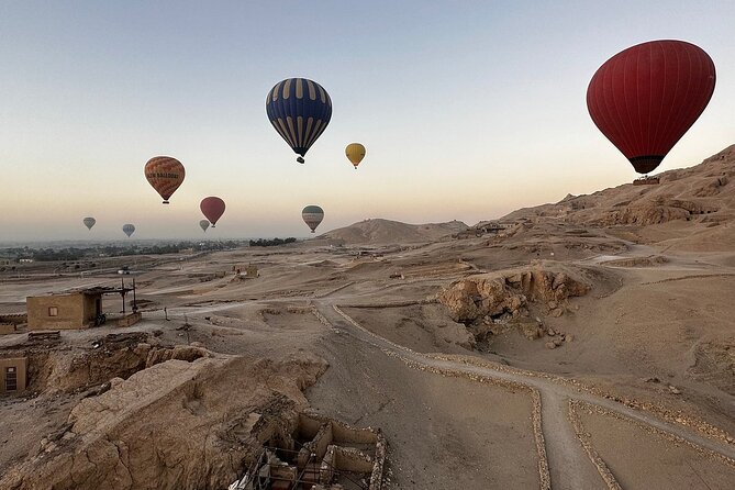 Adventure Hot Air Balloon Ride Tour in Luxor - The Smooth Landing: Tea or Coffee and the Return Back