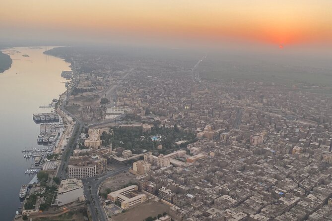 Adventure Hot Air Balloon Tour Over Luxor and Nile River Valley - The balloon flight: how the timing and views really play out
