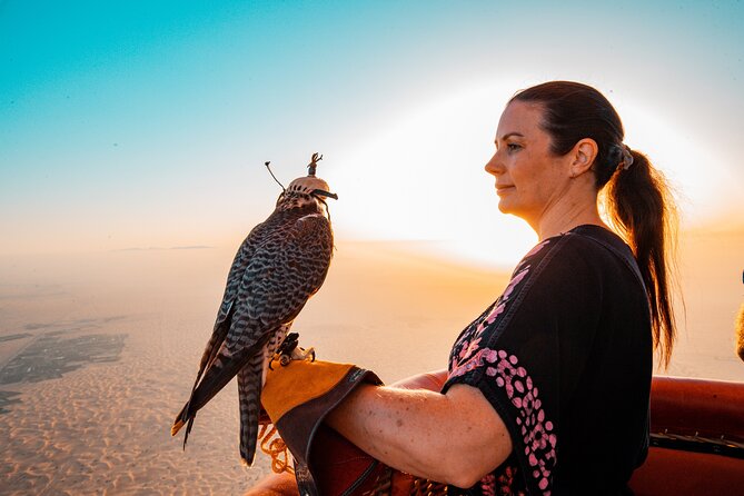 Adventure Hot Air Balloon with Buffet Breakfast & Falcon Show - Bedouin Camp Breakfast: Eggs, pastries, and real fuel