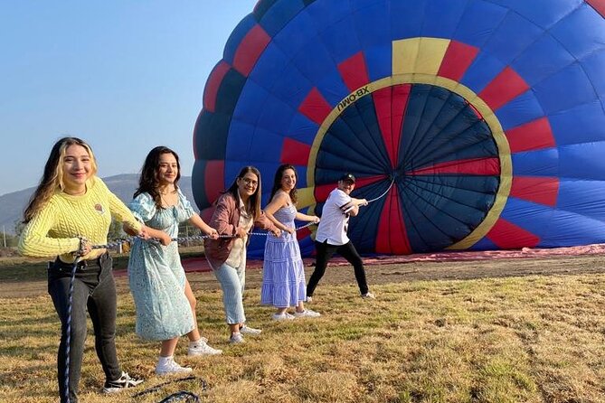 Balloon Flight + Breakfast in a cave + Pick up CDMX + Pyramids - The balloon flight details that affect your actual view