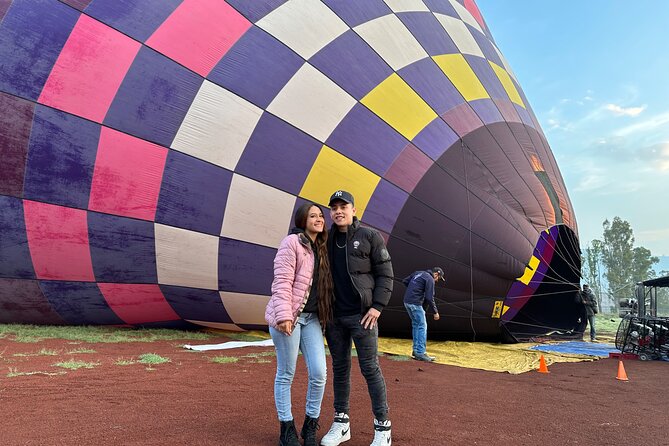 Balloon Flight + Breakfast in a cave + Pick up CDMX + Pyramids - Teotihuacan ruins time: Road of the Dead and the Pyramid of the Moon