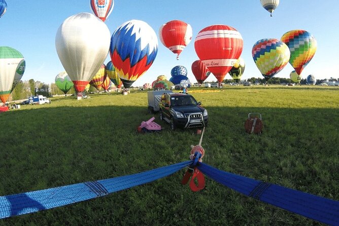 Balloon flight day tour from Warsaw - Stop 1 in the air: your Narew river flight and the quiet moment
