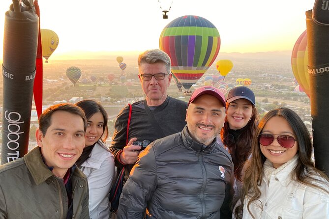 Balloon flight in Teotihuacan from Mexico City - In the air: sunrise views, landing toast, and that flight certificate