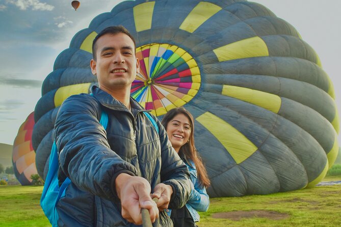 Balloon flight + pick up in CDMX + Breakfast in Cave + Pyramids - Dawn pickup in CDMX: when to leave your hotel bed behind
