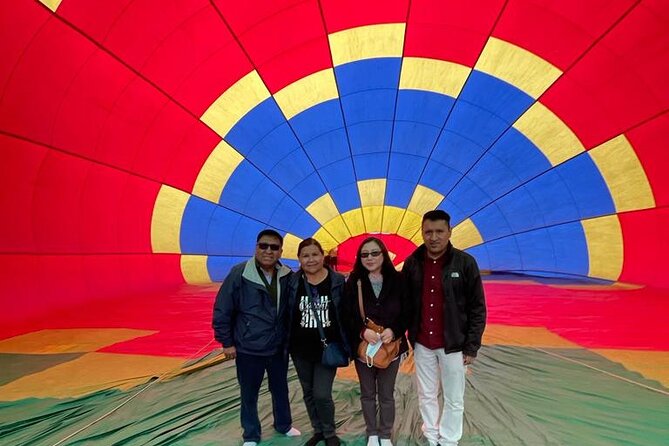 Balloon flight + pick up in CDMX + Breakfast in Cave + Pyramids - The practical value math of the $169.91 price