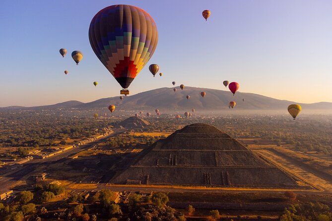 Balloon flight + pick up in CDMX + Breakfast in Cave + Teotihuacan - Key points to know before you go