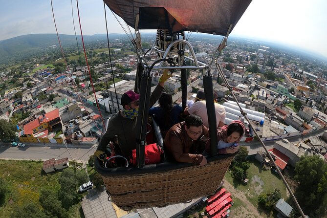 Balloon flight through Teotihuacan + Transportation CDMX + Pyramids - A Dawn Balloon Over Teotihuacán: The 9,000-Foot View