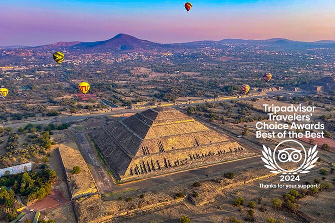 Balloon Flight with Teotihuacan & Guadalupe Shrine Full day Tour - Key highlights to know before you go