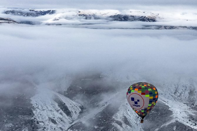 Balloon ride Skyball - The flight itself: about an hour, shaped by wind