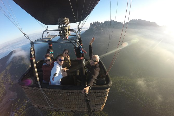 Barcelona: Montserrat Hot Air Balloon Ride with Champagne Toast - Montserrat From the Air: The Part You Actually Remember