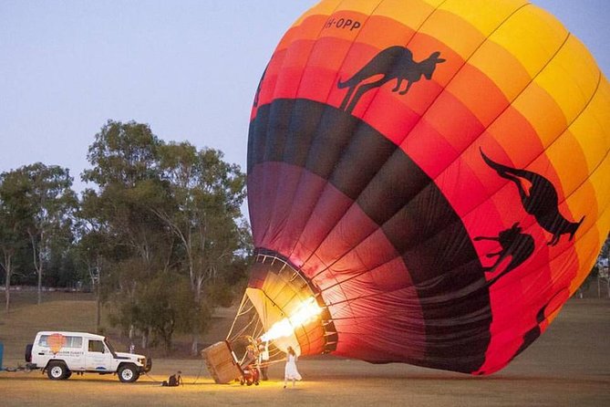 Brisbane's closest Hot Air Balloon Flights - City & Country views - 1 hr flight! - Helping inflate or staying hands-off: how participation works in the best way