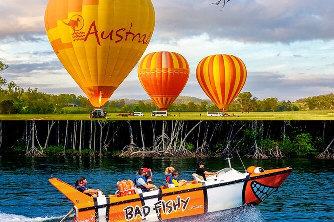 Cairns Hot Air Balloon Flight + Bad Fishy Jet Boating Cairns - Key Things to Know Before You Go