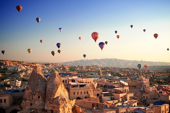 Cappadocia Balloon Flight - Balloon sunrise from about 1,000 feet above Göreme