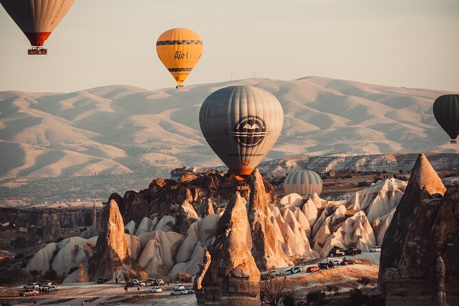 Cappadocia Balloon Flight Ticket Over Goreme valley - Göreme launch area setup: short, organized, and built around safety