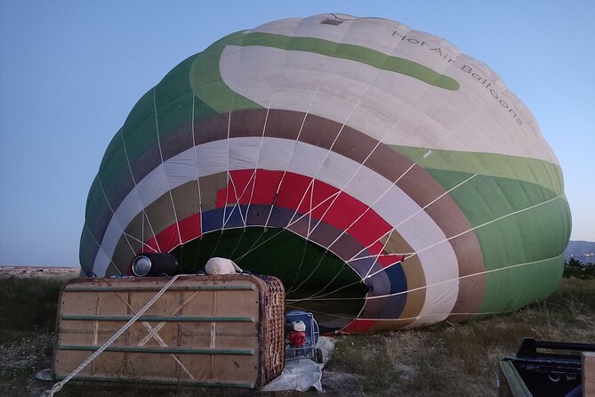 Cappadocia : Hot Air Balloon Flight Basket Size 15-18 Person |Çat - Hotel Pickup Timing: The Early Morning Part