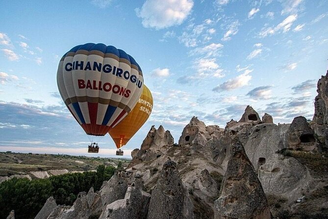 Cappadocia Hot Air Balloon Ride Over Cat Valley Fairy Chimneys - Quick highlights you should know