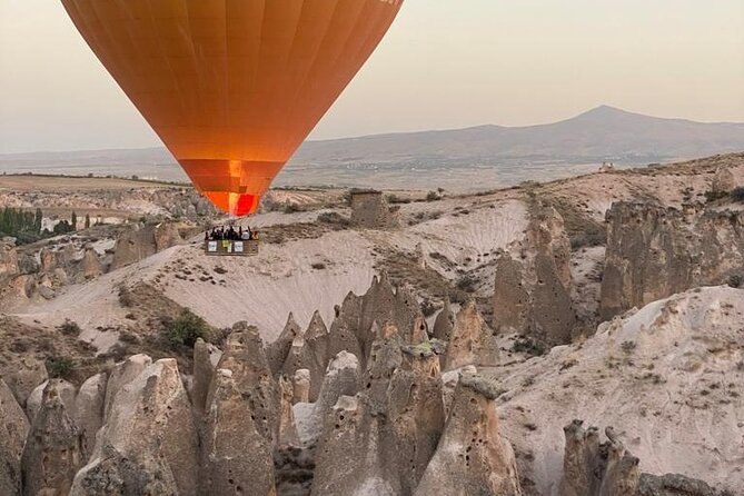 Cappadocia Hot Air Balloon Ride Over Cat Valley Fairy Chimneys - Sunrise champagne toast and your flight certificate moment