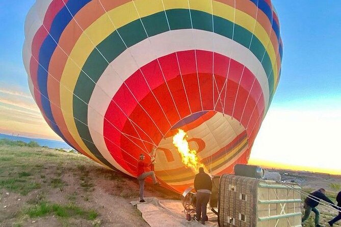 Cappadocia Hot Air Balloon Ride - After landing: the champagne moment and your flight certificate
