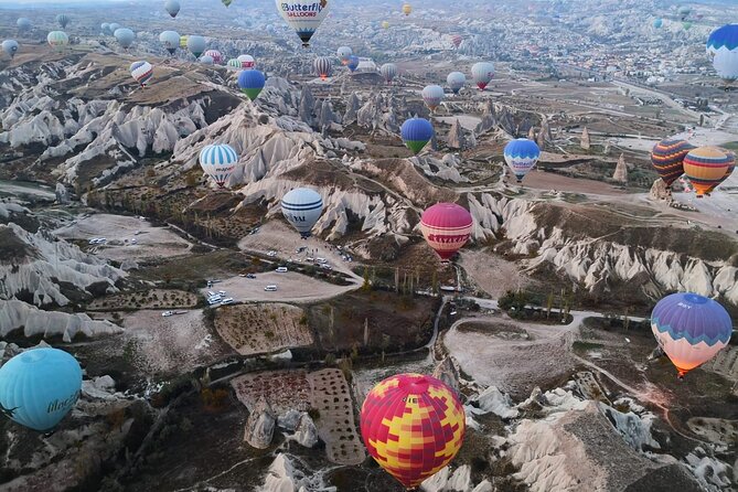 Cappadocia Hot Air Balloon Tour In Goreme - Stop 2: Çavuşin views and the aerial perspective that sells the trip