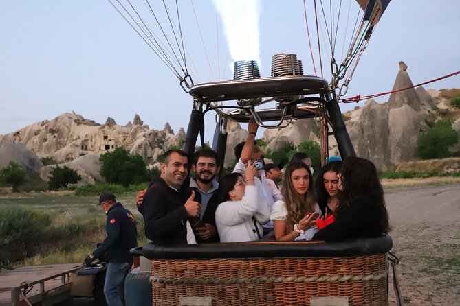Cappadocia Hot Air Balloon Tour With Transfer - In the air: sunrise views over fairy chimneys and rock-cut churches
