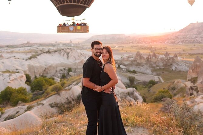 Cappadocia Hot Air Balloon Watching Tour - Stop 1 in Goreme: Watching Balloons Lift Into the Sunrise