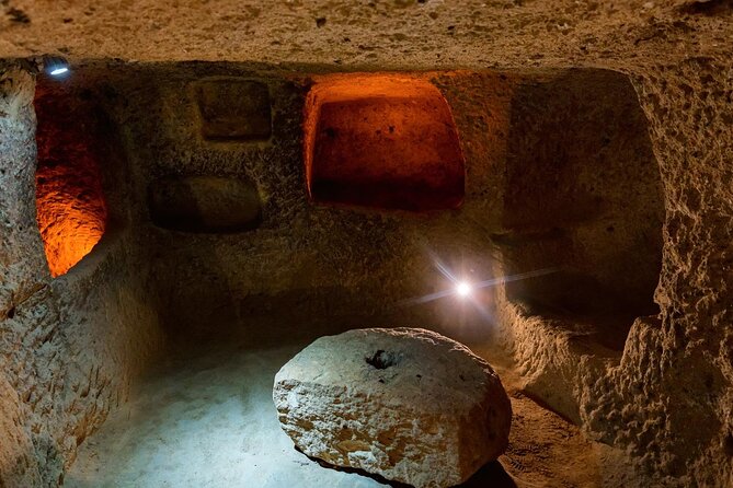 Cappadocia Jewels : 3 Days Trip Package with Balloon Ride Option - Day 3: Keslik Monastery, Sobesos Mosaics, Pigeon Valley, and Kaymakli Underground City