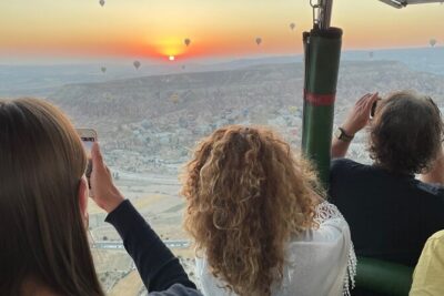 Cappadocia Sunrise Hot Air Balloon Flight / Discovery Balloons - Pickup, breakfast, and that inflation-show moment