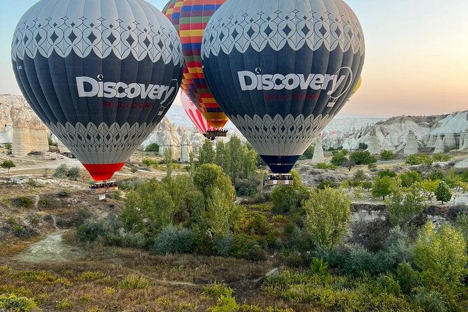 Cappadocia Sunrise Hot Air Balloon Flight / Discovery Balloons - After landing: champagne-style celebration and your flight keepsake