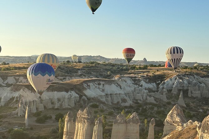 Cappadocia Sunrise Hot Air Balloon Watching Tour - Stop 2 at Aydin Kiragan Tepesi: the panoramic hill moment