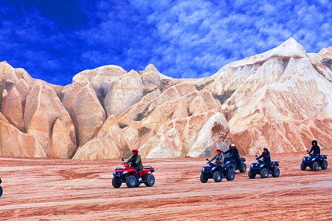 Deal Package : Cappadocia Red Tour + ATV Quad Bike Safari + Hot Air Balloon Tour - ATV quad bike safari: the moon route, plus what to prepare for