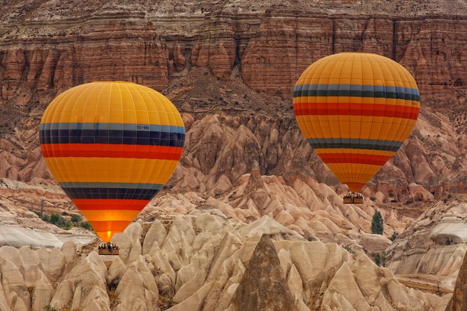 Discover Cappadocia by Hot Air Balloon - In the air: fairy chimneys, valleys, and a pilot who talks you through it