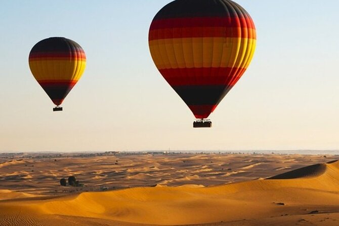 Dubai Desert By Hot Air Balloon With Falcon Show and Camel - Weather and Timing: The Part You Should Plan Around
