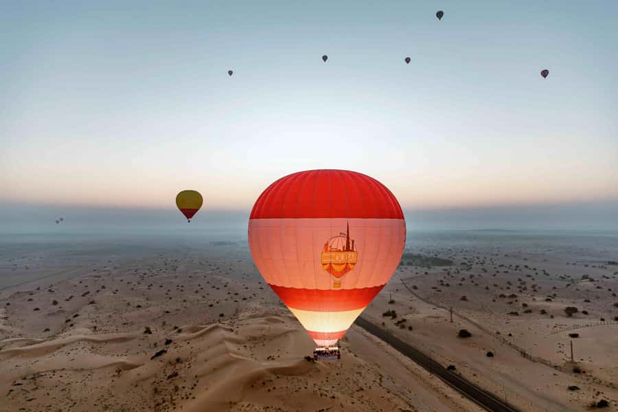 Dubai: Hot Air Balloon, Desert Safari, and Quad Biking Tour - Getting to Margham Desert: group SUV timing and the early start