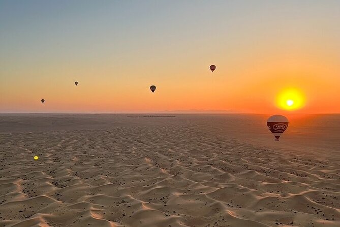 Dubai Hot Air Balloon Tour with Breakfast Camel Ride and Transfer - Key things to know before you go