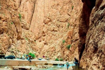 Flight in Hot Air Balloon, Breakfast Berber - In the Air: Atlas Mountains, Desert Colors, and Berber Countryside Views