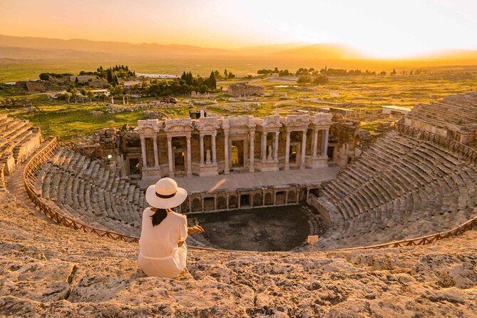 From Antalya: Pamukkale Day Trip w/Optional Balloon Flight - After the flight: champagne toast, then terraces and ruins