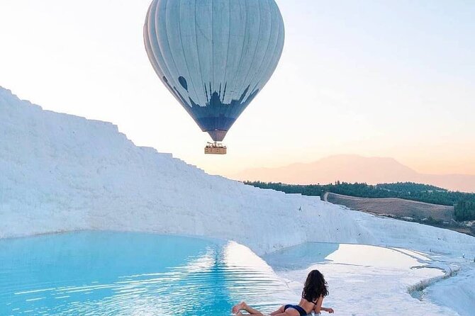 From Fethiye Pamukkale Day Trip w/Hot Aİr Balloon Ride & Lunch - The Hot Air Balloon Over Pamukkale: A 1-Hour Ride Over Hierapolis
