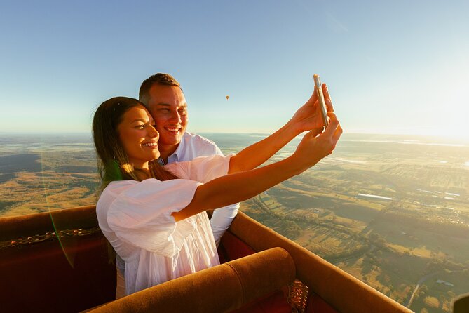 Gold Coast Hot Air Balloon + Winery Breakfast + Return Transfers - The landing moment: gentle can mean bumpy