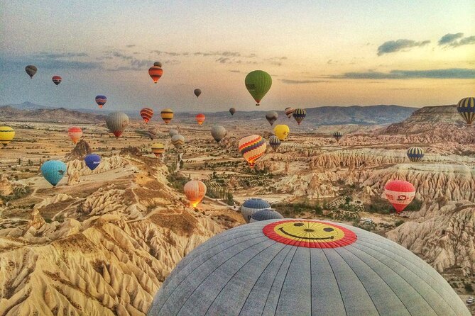 Goreme Hot Air Balloon Tour: Sunrise Flight Over Cappadocia - Rose Valley (Güllüdere Vadisi): catching the blush tones at dawn