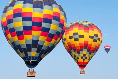Hot air balloon adventure over Teotihuacan - The 40–50 minute sunrise flight over Teotihuacan