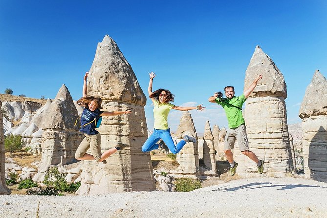 Hot Air Balloon, Best of Red and Green Guided 1-Day Tour - Stop-by-stop: Goreme National Park and the fairy-chimney first impression