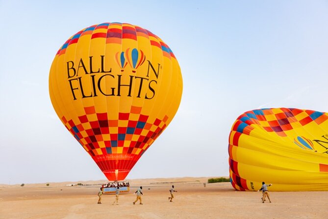 Hot air Balloon Dubai Magical Morning Without Breakfast - Lift-off over Margham: what the first part of the flight feels like