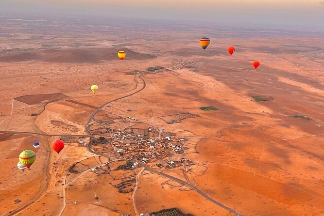 Hot Air Balloon Experience in Marrakesh - Inside the balloon: what the flight over desert and the Atlas Mountains feels like