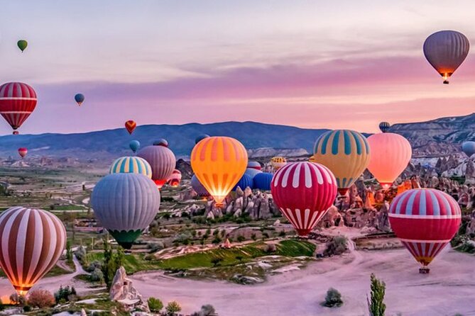 Hot Air Balloon Flight in Cappadocia with Experienced Pilots - Valley stop 2: red and rose tones that feel unreal