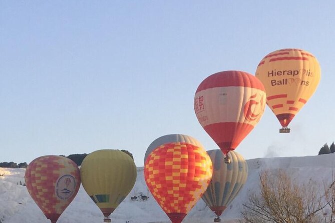 Hot Air Balloon Flight in Pamukkale - Natural Park pools and healing mud time