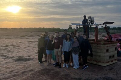 Hot air balloon flight in the desert with camel ride - Jbilat desert launch: campfire vibes and new balloons