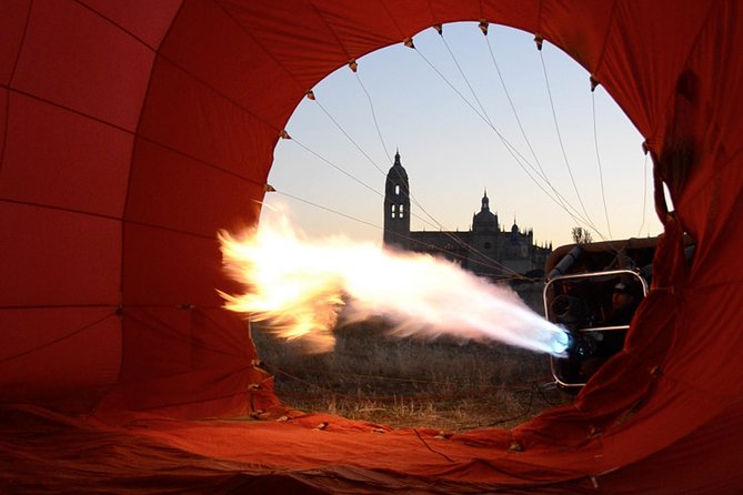 Hot Air Balloon Flight Over Segovia or Toledo - Over Toledo: Alcázar silhouettes and the Tajo River in motion